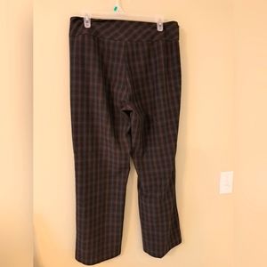 Ladies Plaid Dress Pants